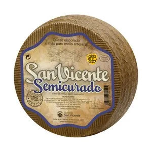 SAN VICENTE Queso mezcla (vaca, oveja y cabra) semicurado SAN VICENTE