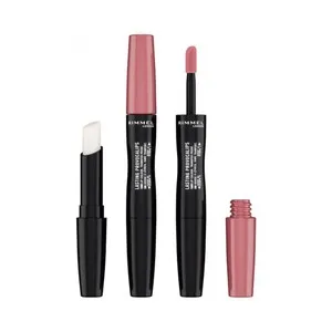RIMMEL Lasting provocalips tono 400 Grin & bare it Barra de labios líquida de larga duración y alta pigmentación.