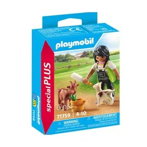 Mujer con cabras PLAYMOBIL.