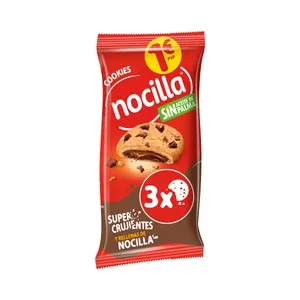 NOCILLA Galleta cookie negra 3 und 60 g.