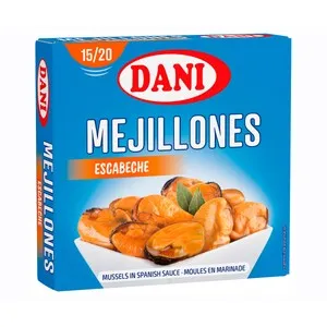 DANI Mejillones en escabeche 69 gr.