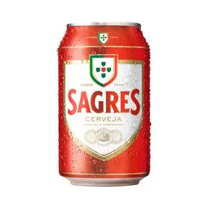 SAGRES Cerveza lata 33 cl