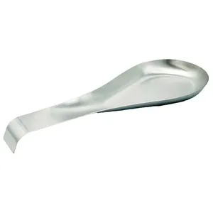 Apoya cucharas de acero inoxidable 5,5x10x2 cm ACTUEL.