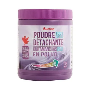 PRODUCTO ALCAMPO Quitamanchas en polvo para todos los tejidos, con oxigeno activo 1 kg.