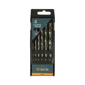 Set de 6 brocas para metal, ALCAMPO.