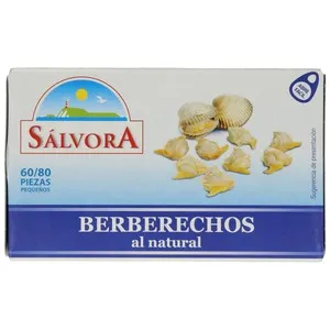 SÁLVORA Berberechos al natural 58 g.