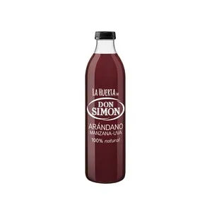 DON SIMON Zumo refrigerado de arándanos, manzana y uva DON SIMÓN LA HUERTA 750 ml.