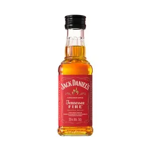 JACK DANIEL'S Fire Tennessee Whiskey tipo bourbon con un toque de canela botella 5 cl.