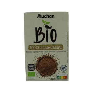 ALCAMPO ECOLÓGICO Cacao soluble (100 % cacao) ecológico 250 g.