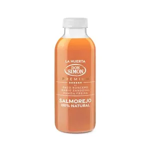 DON SIMON La huerta Salmorejo fresco 100% natural y ligeramente pasteurizado 330 ml.