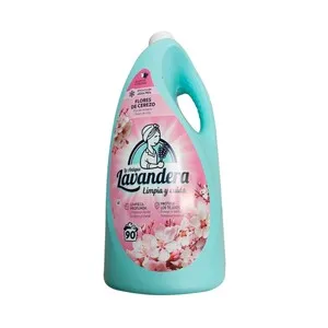 LA ANTIGUA LAVANDERA Detergente líquido floral para lavadora con aroma a flores de cerezo 90ds