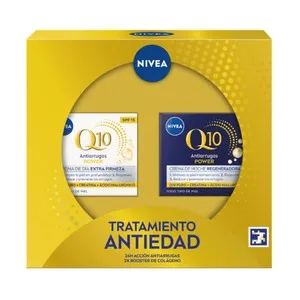 NIVEA Q10 power Estuche con crema de día extra firmeza y crema de noche regeneradora.