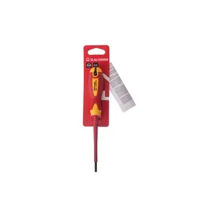 Destornillador plano, SL4x100mm, PRODUCTO ALCAMPO.