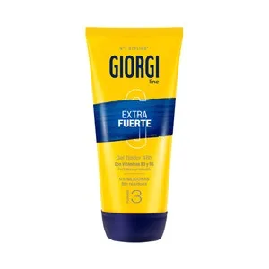 GIORGI Extrafuerte Gel fijador de cabello (fijación 3) hasta 48 horas 170 ml.