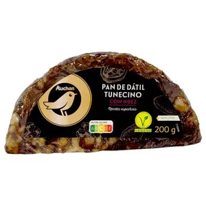 ALCAMPO GOURMET Pan de dátil con nueces 200 g.