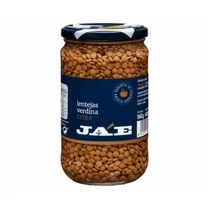 JAE Lenteja cocida selección frasco de 400 gr.