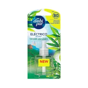 AMBIPUR Recambio de 21.5 ml. de ambientador con aroma tatami japonés AMBIPUR.