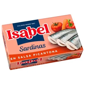 ISABEL Sardinas en salsa picantona 81 g.