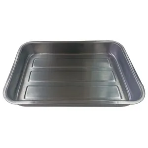 Rustidera de acero inoxidable con asas, 34x26cm ACTUEL.
