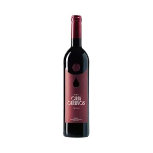CRIA CUERVOS Vino tinto crianza con D.O. Ca. Rioja botella de 75 cl.