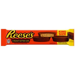 REESE'S Chocolatina con crema de cacahuete 79 g.