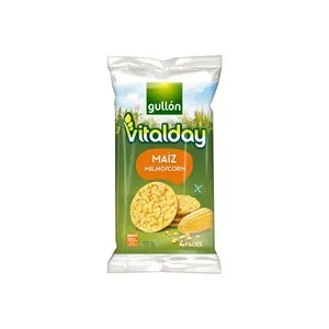 Tortitas de maíz GULLÓN VITALDAY 108,8 g.