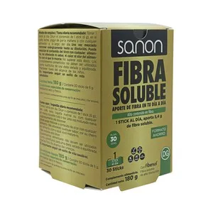 SANON Fibra soluble de alta disolución 30 sticks.