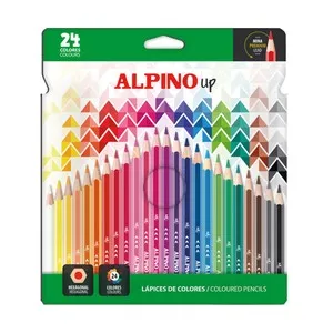 24 lápices de colores ALPINO Up.