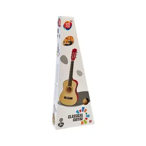 Guitarra infantil de madera de 76 centímetros, ONE TWO FUN ALCAMPO.