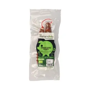 LA MERENDOLA Chorizo sarta picante ecológico LA MERENDOLA 200 g.