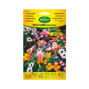 Mezcla de flores enanas anuales
