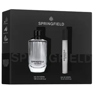 SPRINGFIELD Night attitude Estuche de colonia para hombre.