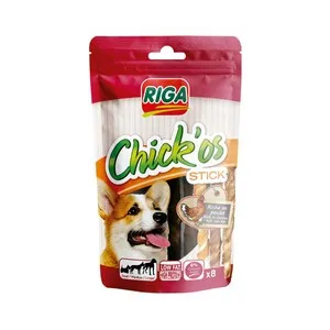 RIGA Snacks para perros de pollo 8 x 80 gr.