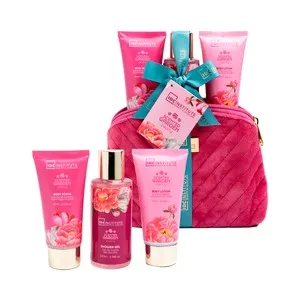 IDC INSTITUTE Scented garden Neceser con productos para la higiene y el cuidado personal.