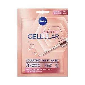 NIVEA Expert lift cellular Mascarilla facial reductora de arrugas, con acción energizante e iliminadora.