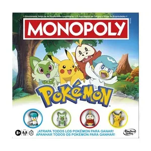 Juego de mesa MONOPOLY edición Pokémon.