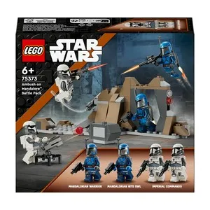 LEGO Star Wars Mandalorian pack de combate: Emboscada en Mandalore, 109 piezas.