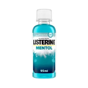 LISTERINE Enjuague bucal de uso diario con sabor mentol LISTERINE 95 ml.