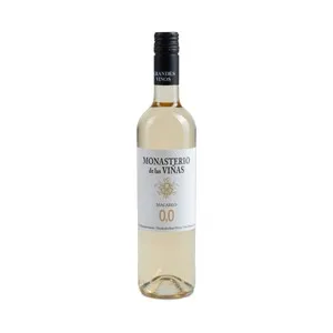 MONASTERIO DE LAS VIÑAS Blanco Macabeo 0.0% alcohol botella 75 cl.
