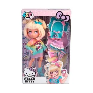 FAMOSA Muñeca Hello Kitty Fashion Unicorns Manga +6 Años
