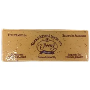 VICENS Turrón blando artesano 500 g.