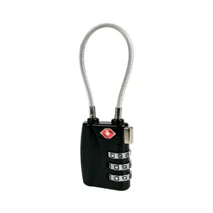 Candado de arco flexible TSA, 35 mm, seguridad nivel 3, ALCAMPO.
