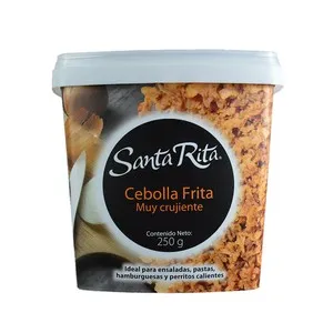 SANTA RITA Cebolla frita muy crujiente SANTA RITA 250 g.