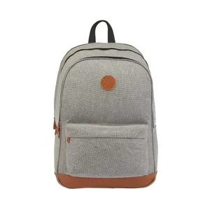 Mochila Eco 3 Compartimentos Gris YOUNG"S ATTITUDE