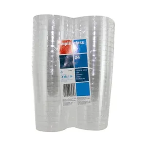 Vasos de plástico desechable de sidra NUPIK 24 unidades.