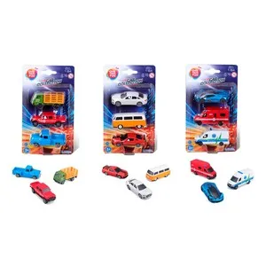 Set De 3 Coches 1:64 ONE TWO FUN ALCAMPO