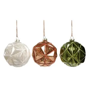 Bola de Cristal con Efectos 10cm modelos surtidos decoración para Árbol de Navidad, ACTUEL