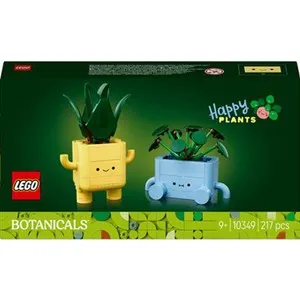 LEGO Botanicals Plantas Felices 10349, 217 piezas, +9 años.
