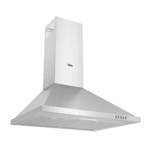 Campana decorativa piramidal QILIVE Q.6931/600131930 INOX, capacidad extracción: 366 m3/h, velocidades: 2, motores: 1, H: 26cm, A: 63cm, F: 51cm.