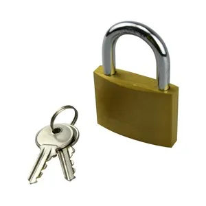 Candado de latón de 50 milímetros nivel 3 de seguridad, PRODUCTO ALCAMPO.